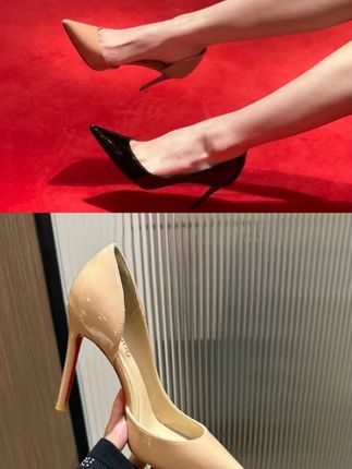 红底鞋才是高跟鞋里的头子! #红底高跟鞋  #红底裸色高跟鞋  #裸色高跟鞋  #裸色高跟鞋能有多惊艳  #脚宽脚胖都可以