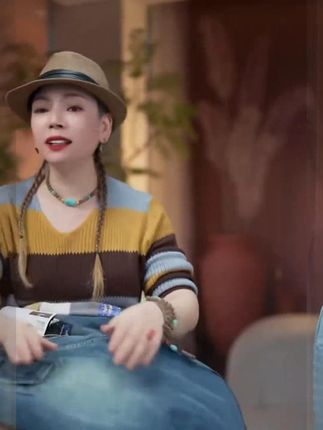 质感拼接假两件长袖t恤2025秋季新款休闲圆领撞色波浪肌理上 #简约穿搭 #宽松版型 #夏季新品 #女装 #短袖t恤