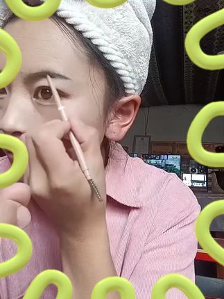 3支 极细眉笔防水防汗不易掉色双头灰棕色自然眉根根分明二叉正品#极细眉笔 #防水眉笔 #灰棕色眉笔 #双头眉笔 #眉笔推荐