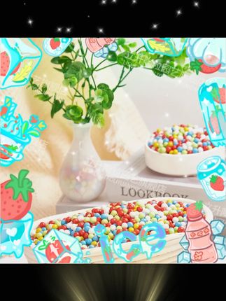 #陶粒花用 #彩色彩蛋 #垫底铺面 #盆栽透气 #水培营养 彩色陶粒花用垫底铺面造景小彩蛋盆栽透气水培花卉营养土种花陶土