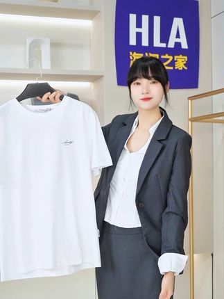 速干冰爽棉海澜,雨天通勤不潮不闷 #男生穿搭 #短袖t恤 #显瘦遮肉