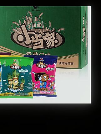 小当家干脆面整箱装干吃面统一方便面解馋小零食晚上必备充饥食品#颜料 #必备