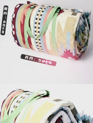屋脊 13 帐篷内垫 #无限回购的宝藏单品 270×395cm大尺寸帐篷内垫收纳尺寸