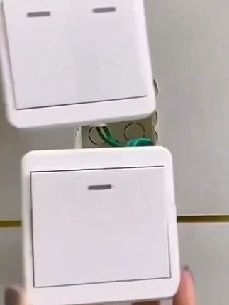 无线遥控开关机器人懒人关灯免布线家用遥控开关灯床头面板#无线遥控开关 #懒人关灯神器 #遥控开关灯
