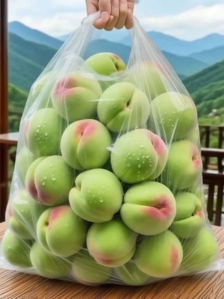 哇!头一次吃到这种 脆蜜红不软巨好吃😋原来它是红不软脆蜜桃~竟然会有这么好吃的桃,脆又甜!清甜多汁,肉质脆嫩爽口一口气可以炫好几个!还有人没吃过脆蜜桃的嘛!新鲜采摘又清甜又脆爽,喜欢脆桃来尝尝哇^_^。#优质农产品 #脆甜多汁 #快来一起尝个鲜 #应季水果 #脆蜜桃