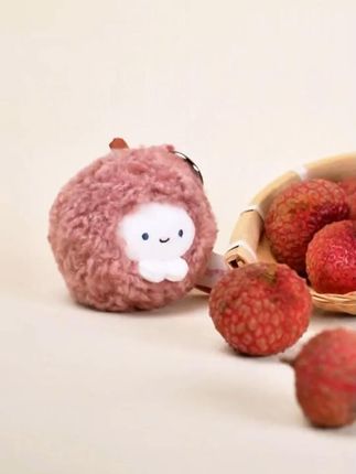 电影《长安的荔枝》官方正品联名荔枝文创小吉荔荔枝毛绒玩偶挂件