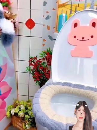 日式卫生间多功能挂墙式马桶刷家用去死角免打孔360度