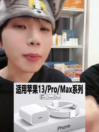 适用苹果13原装充电器30WPD快充头适用iPhone13promax专用线正品#充电器 #数据线 #充电线 #充电头 #快充头