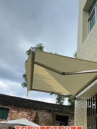快来试试这个伸缩遮阳雨棚吧。 它采用的是加厚的骨架设计,更加粗壮耐用。而且搭配了加粗的特厚帆布制作而成,整体非常结实,还配上了加厚的面料,不容易褪色,防晒功能也很强哦。不仅可以遮阳还可以挡雨,同时还能防止紫外线的伤害。喜欢的朋友们赶紧点击下方链接购买吧!工厂直销生产厂家批发#伸缩遮阳雨棚 #伸缩遮阳雨棚安装 #伸缩雨棚 #伸缩雨棚遮阳篷 #伸缩雨棚厂家