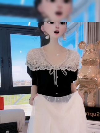 2025秋季新款!重工蕾丝针织小衫,洋气减龄显瘦 #女款秋季小衫 #减龄显瘦女装 #重工蕾丝上衣 #秋季针织小衫 #2025新款针织