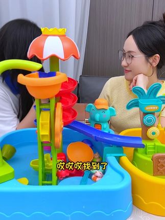 这洗碗机也太可爱了,颜值高 玩法多,孩子一个人都能玩好久!#过家家玩具 #自己玩的不亦乐乎 #送给孩子好玩的礼物