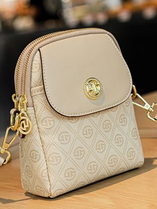 GELANDAI品牌手机包时尚百搭新款单肩斜挎双隔层小包包#时尚包包 #单肩斜挎包 #新款手机包 #双隔层包包 #GELANDAI包包