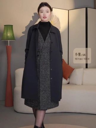 2025秋季外套韩版宽松显瘦外搭休闲英伦风衣中长款#风衣外套 #秋季穿搭