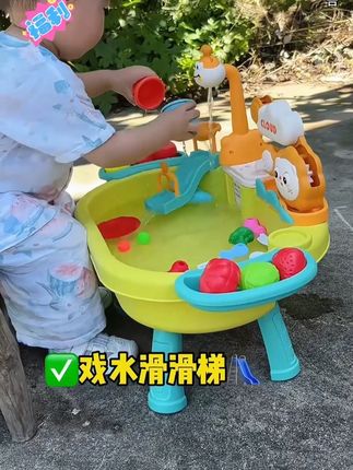 纽奇儿童洗碗机玩具水池洗菜台水龙头循环出水宝宝玩水六一节礼物#