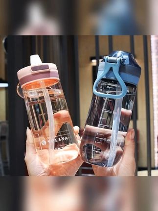 ins便捷式小清新吸管水杯女生高颜值耐摔运动便携小学生塑料杯子! #网红水杯 #吸管杯 #好物推荐分享 #网红水杯 #好物推荐🔥