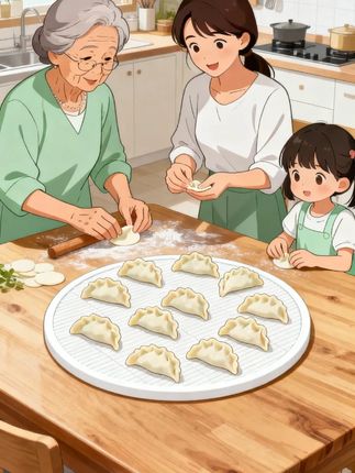 包饺子少不了它,放饺子包子干干净净,用完好清洗#厨房好物 #无限回购的宝藏单品