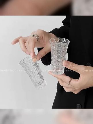 轻奢宝石纹小酒杯高颜值一口白酒杯家用酒杯套装烈酒杯白酒杯 #杯子控 #杯子 #小酌一杯 #超便宜超划算 #酒杯