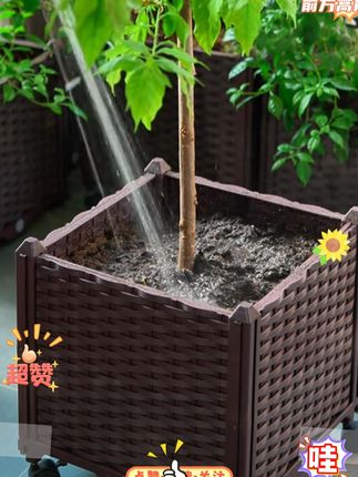 加大加厚加深种植箱 耐晒抗冻质量好 户外可用十年