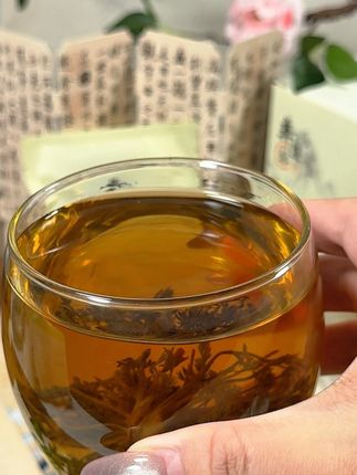 喝茵陈茶竟喝出了 “清新感”,老工艺炒的就是不一样。 #茵陈 #养生茶饮