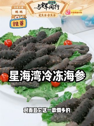【冷冻辽参】星海湾冷冻海参4-6头/斤 到手2斤礼盒款 #冷冻海参 #海参 #辽参 #冷冻食品 #滋补