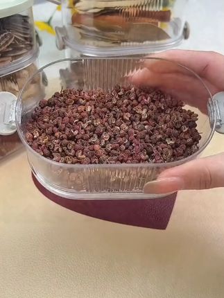 多功能多层食品收纳盒,厨房冰箱防串味必备! #食品收纳盒 #香料密封盒 #厨房好物 #多层保鲜盒 #便携保鲜盒