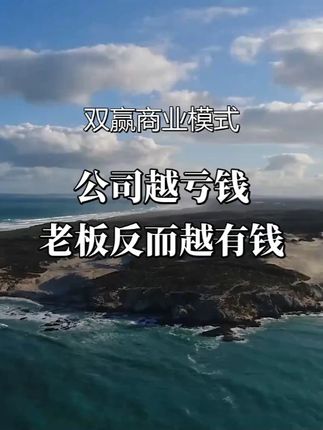 公司越亏钱,老板反而越有钱?这听起来是不是很奇怪?#资本运作 #资本运作大揭秘 #商业思维 #商业思维 #好书分享