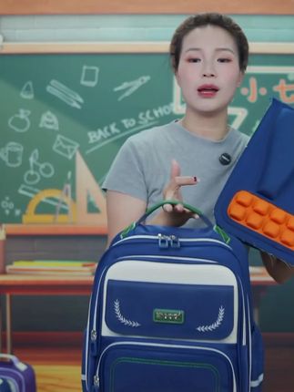 星新小七出口到美国和韩国超轻让10斤书背上去只有7斤悬浮书包 #学生书包推荐 #好物推荐🔥 #包包 #书包 #书包推荐