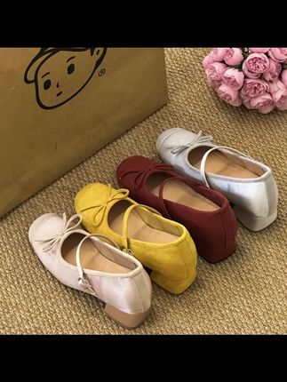 晚睡兰·内增高7cm百搭浅口温柔单鞋2024秋新款气质蝴蝶结 #晚睡兰 #单鞋 #单鞋推荐 #单鞋推荐 #单鞋女