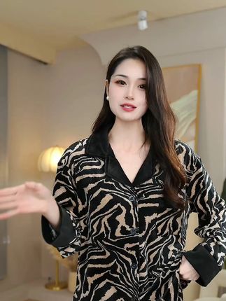 让心灵沐浴阳光, 感受世间的温柔与美好, 治愈一切不愉快#睡衣家居服 #兰麦菓睡衣 #秋冬睡衣推荐