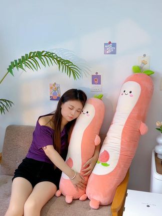 幸福感爆棚!亲肤柔软长条抱枕来袭!#抱枕 #好物推荐
