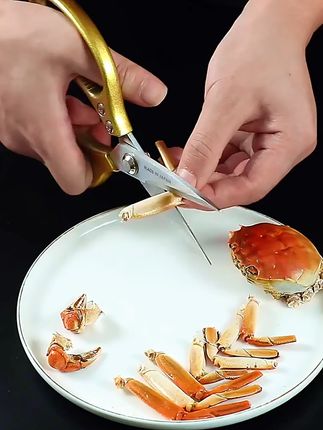 吃螃蟹用的剪刀~