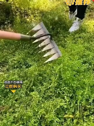 多功能除草工具多用途除草神器可撤卸钉耙翻土锄头农用 多功能除草工具多用途除草神器可撤卸钉耙翻土锄头农用#农用工具 #农村下地干活工具 #锄头 #除草工具 #钉耙