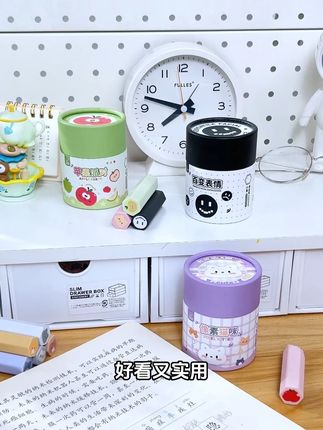 是每一支都带有卡通图案的橡皮擦哦!! 擦字干净不易留痕#好物推荐🔥 #卡通橡皮 #橡皮擦 #六角橡皮 #橡皮