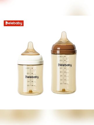 Delebaby新生婴儿PPSU底部回气防胀气0-6个月初生宝宝防呛奶专用#奶瓶 #奶瓶推荐 #水杯 #水杯推荐 #水杯奶瓶