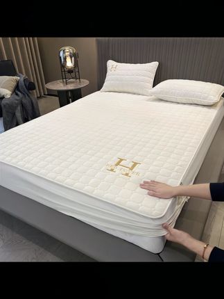 papasleep【床垫保护套】夹棉床笠透气防滑可机洗的加厚四季通用#床垫保护套 #透气床笠 #防滑床笠 #可机洗床笠 #四季通用床笠