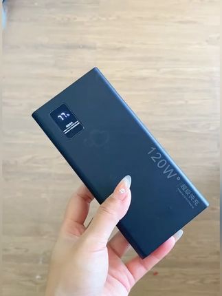 KNK/科诺克【3C认证可上飞机】120W带四线快充电宝适用华为小米苹果#充电宝 #充电宝推荐 #快充充电宝 #高品质充电宝 #大容量充电宝