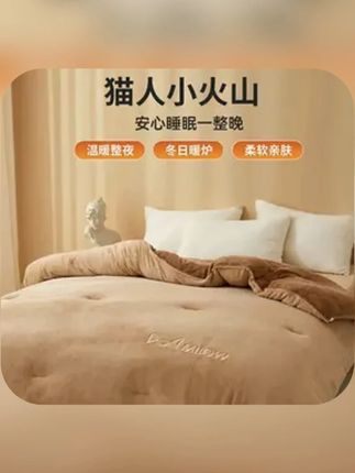 加厚保暖被子棉被秋冬季加厚保暖#面料柔软舒适 #家纺床上用品 #四件套 #家居好物推荐#加厚保暖被子