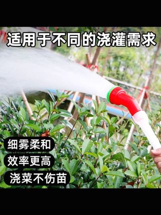 四块九【两件套】喷雾水枪浇花浇菜灌溉育苗通用农业水管花洒#喷雾水枪 #浇花浇菜 #农业水管 #花洒 #两件套