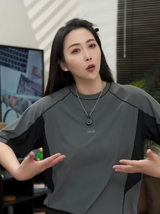 【醒醒专属】RJ111】夏季男女款户外运动超轻超薄拼接速干弹力短袖T#男生穿搭#ootd穿搭#显高显瘦显腿长#百搭神裤#今天穿什么