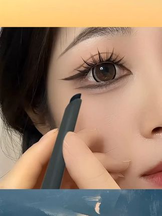 狐狸眼狗狗眼!狐狸眼线胶笔刀锋胶笔持久不晕染眼线笔防水学生 #美妆好物 #平价彩妆 #新手化妆品推荐