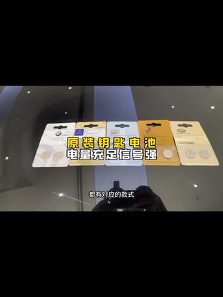 适用于BBA奔驰宝马奥迪路虎保时捷问界钥匙遥控电池CR2032耐用#车钥匙电池 #BBA电池 #CR2032 #遥控电池 #汽车配件