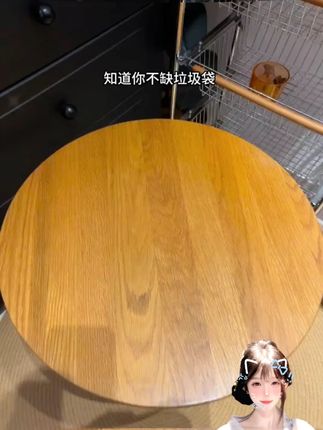 GORGOOJEN/贯古今免撕抽绳垃圾袋宿舍加大手提式垃圾袋加厚家庭用