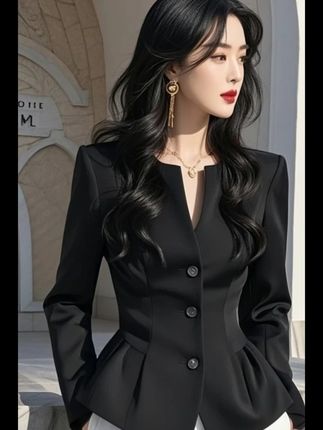 大码法式收腰显瘦衬衫女高级感气质衬衣2025春季新款通勤长袖上衣 #衬衫穿搭 #大码女装 #新款上新