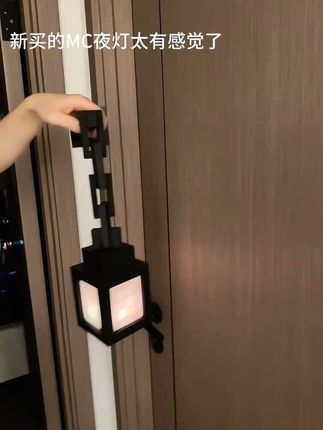 现实就是一个巨大的我的世界#小夜灯 #minecraft #我的世界大电影 #像素灯 -11