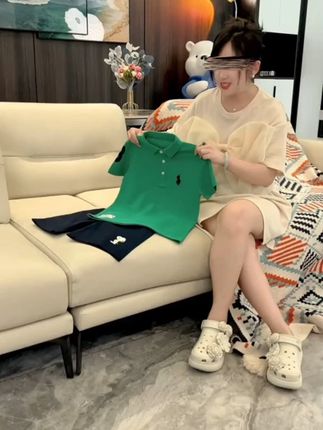 史努比男童套装夏装2025新款洋气中大童男孩polo衫短袖休 一次给孩子买到颜色这么正的Polo衫,还是史努比的套装, 出门又帅又省心#儿童套装 #史努比童装   #史努比儿童套装  #polo衫  #儿童polo套装