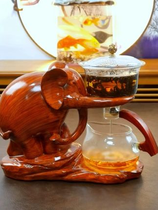 办公室家用懒人自动出水茶具套装全套高档简约磁吸玻璃泡茶壶 #召唤茶友 #茶具 #自动茶具 #高端茶器