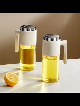 高档厨房油瓶玻璃油壶防漏油罐酱油瓶醋壶调料味瓶罐套装家用专用#油壶 #油壶不挂油 #油瓶 #油罐 #调料瓶