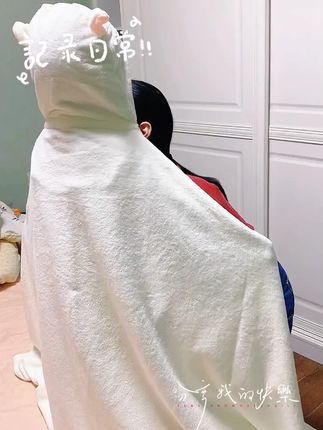 【爱洗澡】生婴儿浴巾洗澡珊瑚绒婴儿披风斗篷儿童带帽吸水浴袍加厚