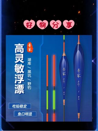 贾东普纳米鱼漂套装抗走水钓抢鱼鲤鱼鲫鱼浮漂全套醒目钓鱼用具#纳米鱼漂 #抢鱼浮漂 #鲫鱼漂 #黑坑浮漂 #加粗醒目鱼漂