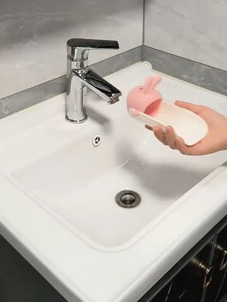 可爱水龙头延伸器卡通兔浴室卫生间洗手池厨房水缓冲 #水龙头延伸器 #防溅水龙头延伸器 #厨房水缓冲 #洗手池水龙头延伸器 #可爱水龙头延伸器
